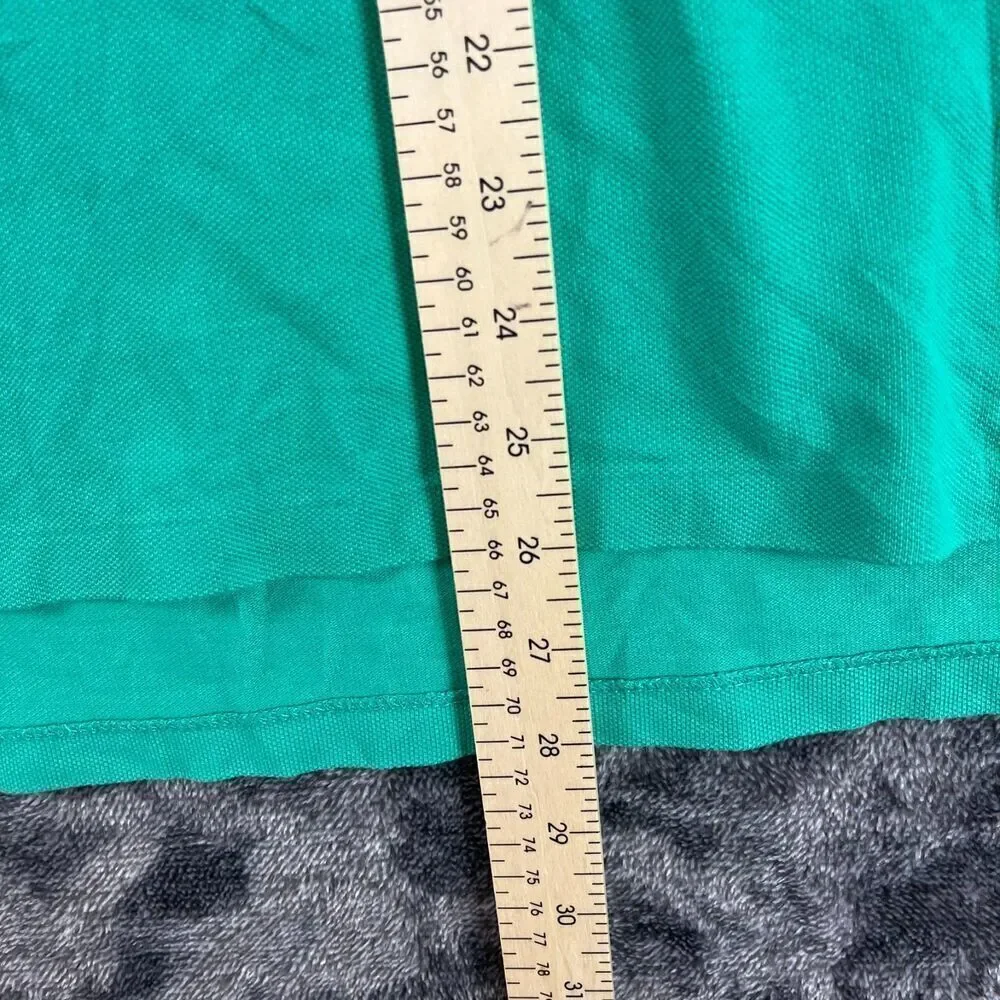 Polo Ralph Lauren Boys XL (18-20) Green Polo Short Sleeve Orange Pony